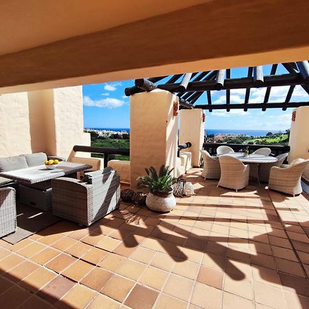 15 First Line Penthouse With Wonderful Seaview Near Duquesa Golf Manilva Andalucia Leilighet Eksteriør bilde