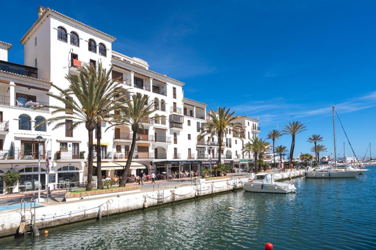 15 First Line Penthouse With Wonderful Seaview Near Duquesa Golf Manilva Andalucia Leilighet Eksteriør bilde